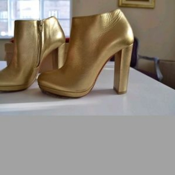 Christian Louboutin Rock and Gold 120 Booties - Picture 2 of 5